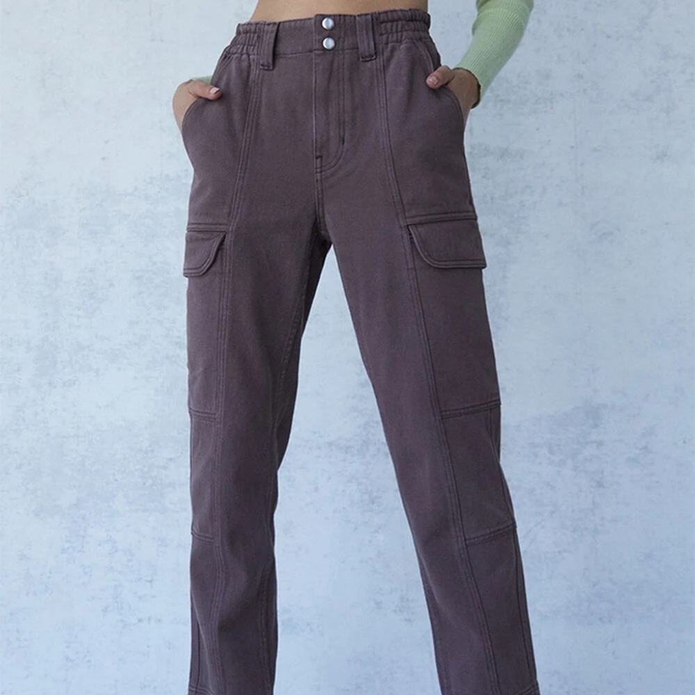 PacSun cargo utility pants in brownie, M - Picture 5 of 8